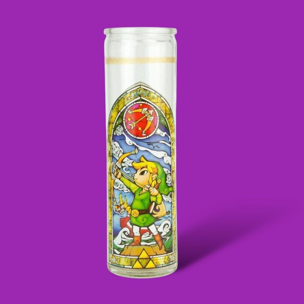 The Legend of Zelda Glass Candle Holder | Exclusive Legend Of Zelda Collectible! - Picture 2 of 8
